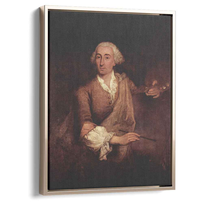 Portrait of Francesco Guardi (1760) by Pietro Longhi