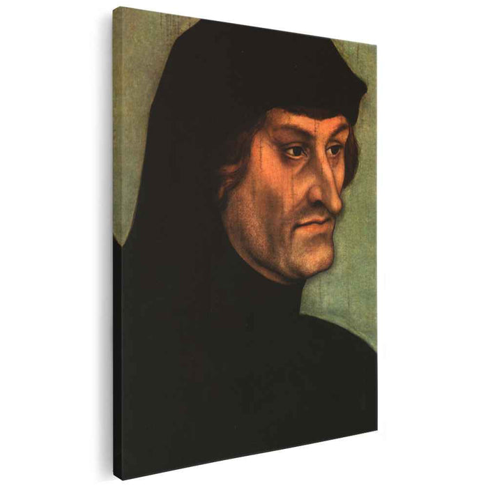 Portrait of Geiler von Kaiserberg (1525) by Lucas Cranach the Elder