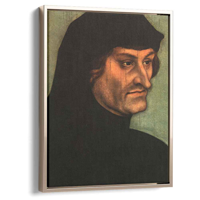 Portrait of Geiler von Kaiserberg (1525) by Lucas Cranach the Elder