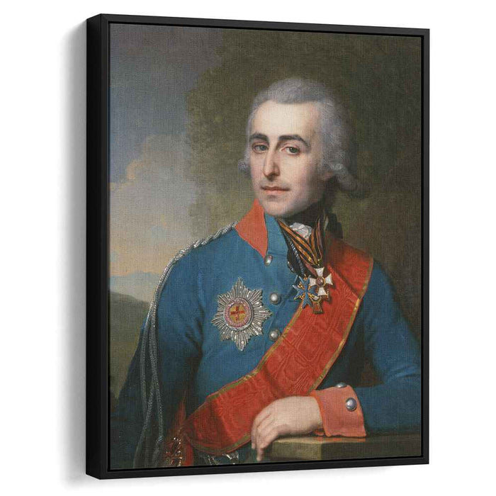 Portrait of General adjutant Count Pyotr Tolstoy (1799) by Vladimir Borovikovsky