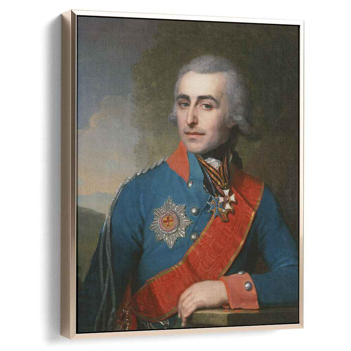 Portrait of General adjutant Count Pyotr Tolstoy (1799) by Vladimir Borovikovsky