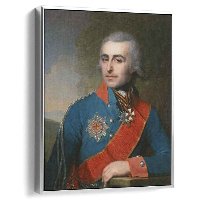 Portrait of General adjutant Count Pyotr Tolstoy (1799) by Vladimir Borovikovsky