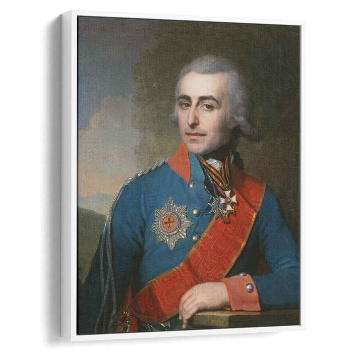 Portrait of General adjutant Count Pyotr Tolstoy (1799) by Vladimir Borovikovsky