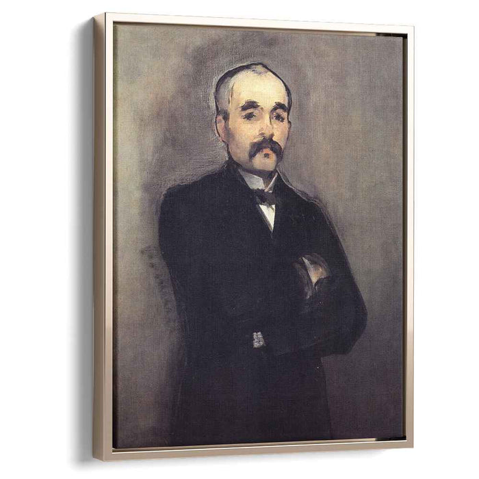 Portrait of Georges Clemenceau (1879) by Edouard Manet