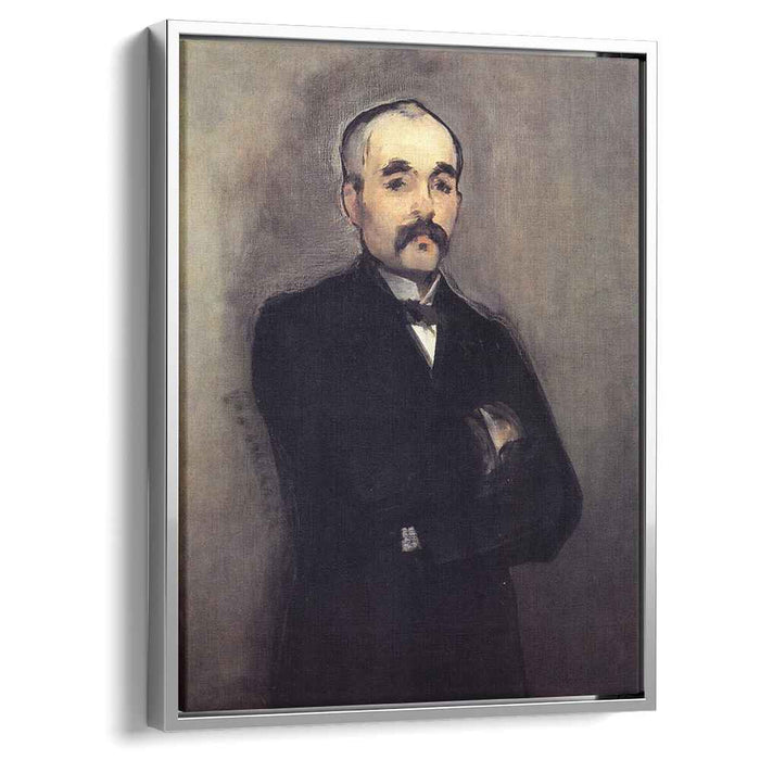 Portrait of Georges Clemenceau (1879) by Edouard Manet