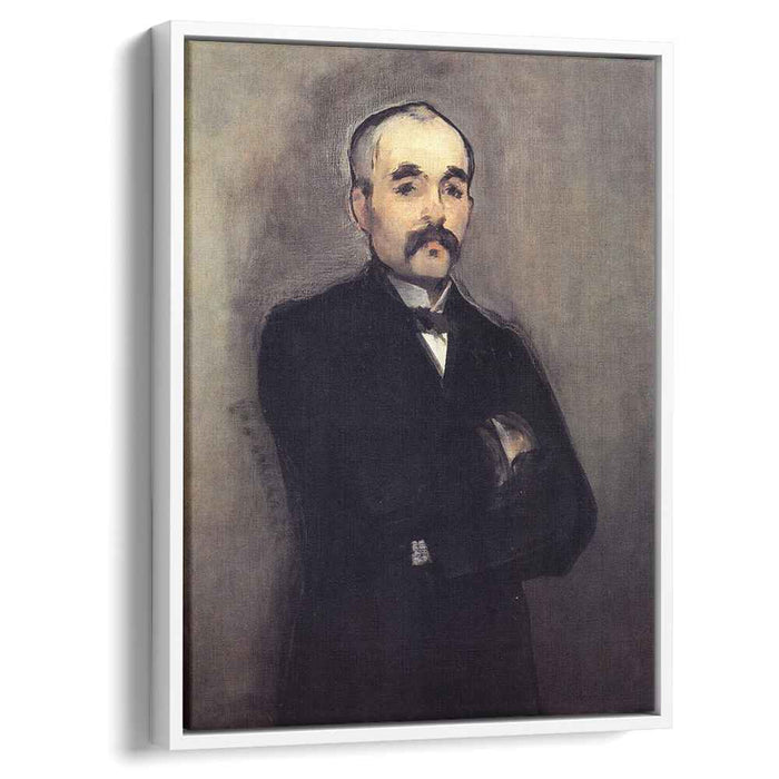 Portrait of Georges Clemenceau (1879) by Edouard Manet