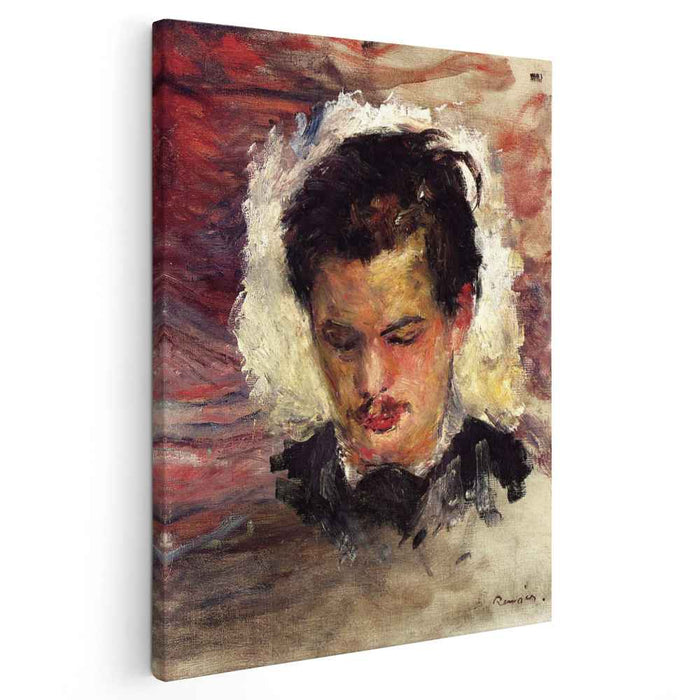 Portrait of Georges Riviere (1880) by Pierre-Auguste Renoir