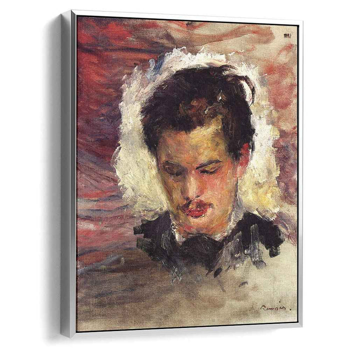 Portrait of Georges Riviere (1880) by Pierre-Auguste Renoir