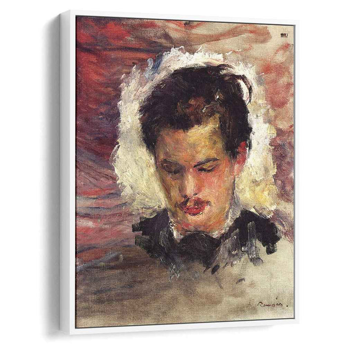 Portrait of Georges Riviere (1880) by Pierre-Auguste Renoir