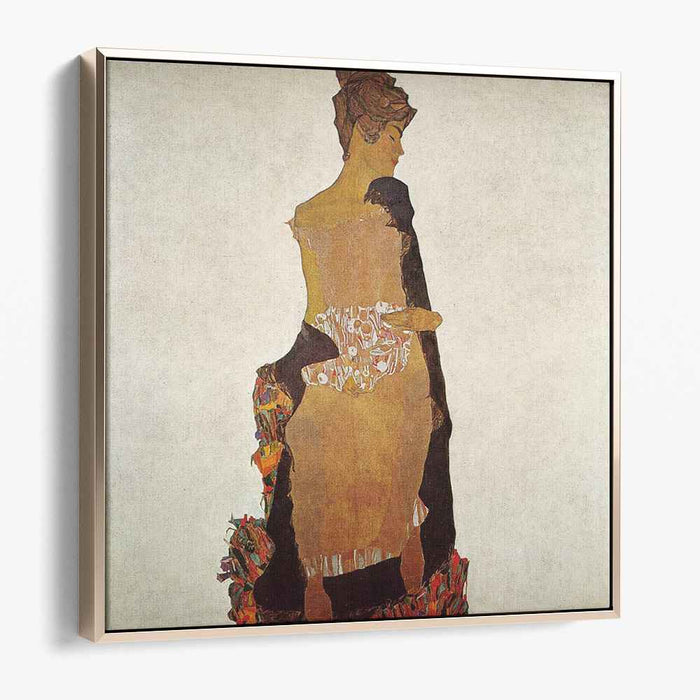 Portrait of Gerti Schiele (1909) by Egon Schiele