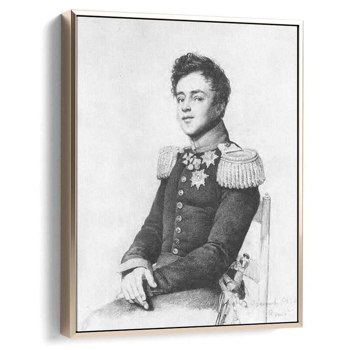 Portrait of Grand Duke Michael Pavlovich of Russia (1819) by Orest Kiprensky