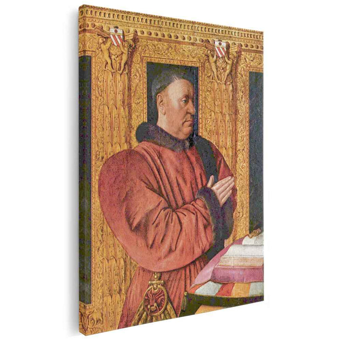 Portrait of Guillaume Jouvenel des Ursins, the Chancellor of Charles VII by Jean Fouquet