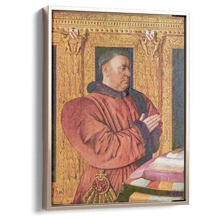 Portrait of Guillaume Jouvenel des Ursins, the Chancellor of Charles VII by Jean Fouquet