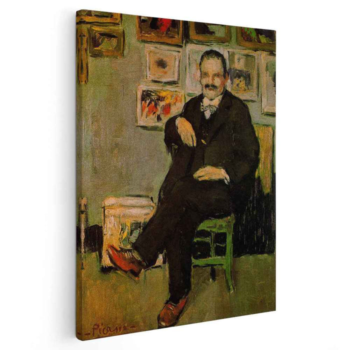 Portrait of Gustave Coquiot (1901) by Pablo Picasso