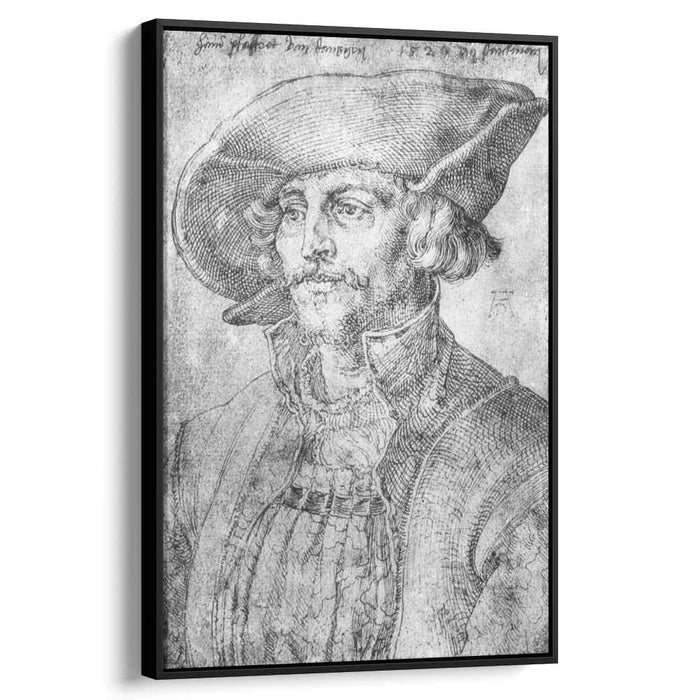 Portrait of Hans Pfaffrot of Gdansk by Albrecht Durer