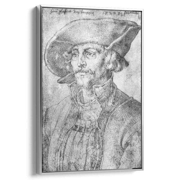 Portrait of Hans Pfaffrot of Gdansk by Albrecht Durer