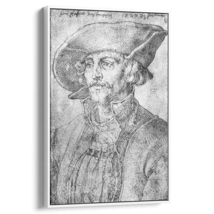 Portrait of Hans Pfaffrot of Gdansk by Albrecht Durer