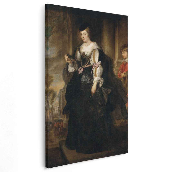 Portrait of Helene Fourment with a Coach (1639) by Peter Paul Rubens