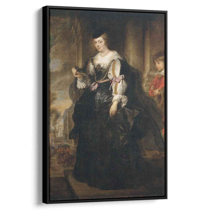 Portrait of Helene Fourment with a Coach (1639) by Peter Paul Rubens