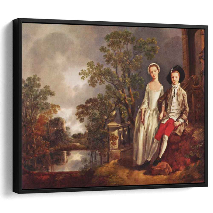 Portrait of Heneage Lloyd and his Sister, Lucy by Thomas Gainsborough