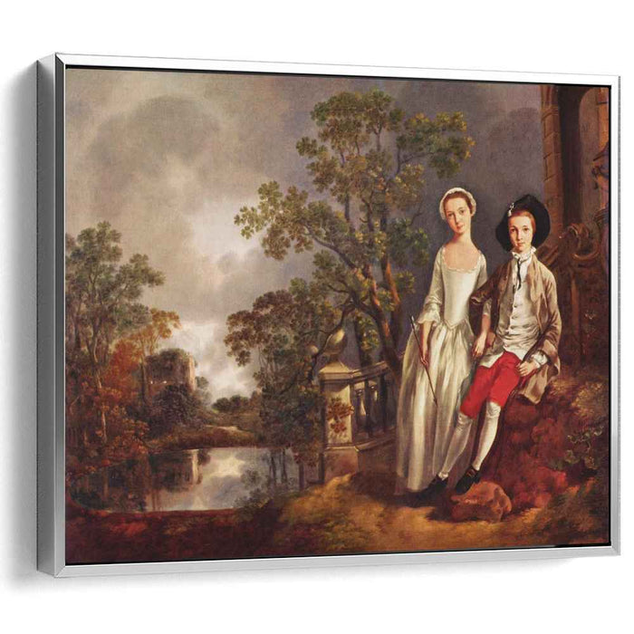 Portrait of Heneage Lloyd and his Sister, Lucy by Thomas Gainsborough