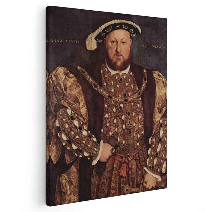 Portrait of Henry VIII (1540) by Hans Holbein the Younger