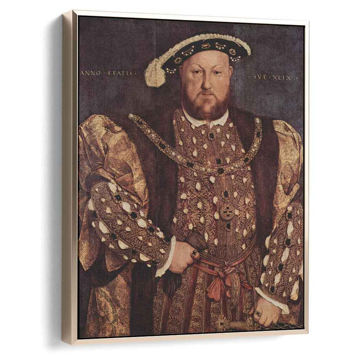 Portrait of Henry VIII (1540) by Hans Holbein the Younger