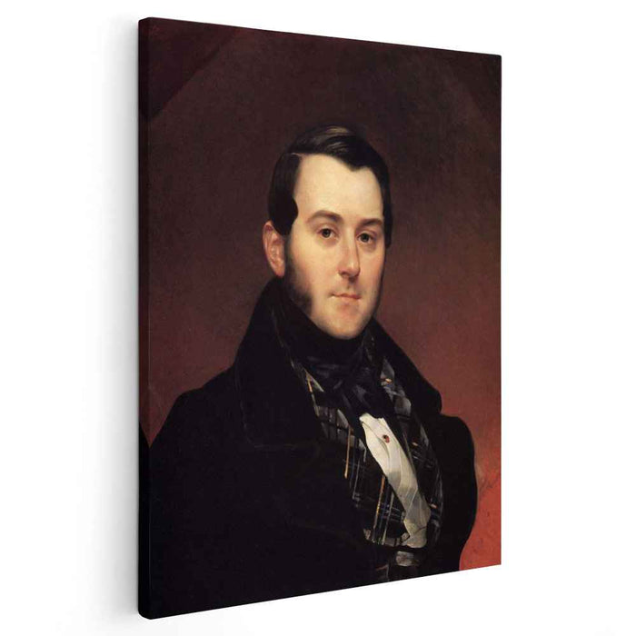 Portrait of I. A. Beck (1839) by Karl Bryullov