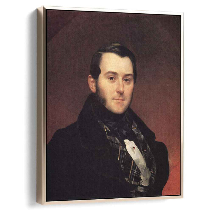 Portrait of I. A. Beck (1839) by Karl Bryullov