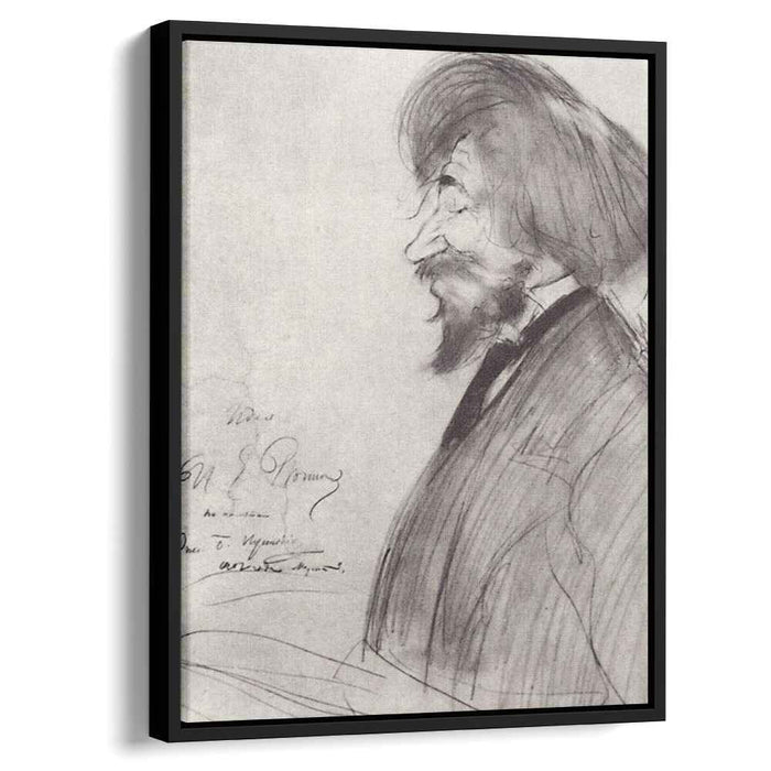 Portrait of Ilya Repin (1902) by Boris Kustodiev