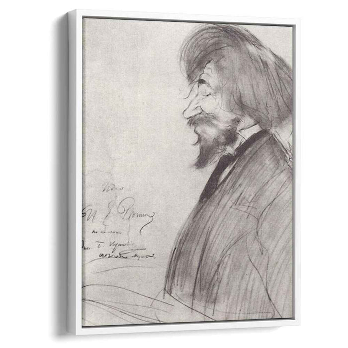 Portrait of Ilya Repin (1902) by Boris Kustodiev