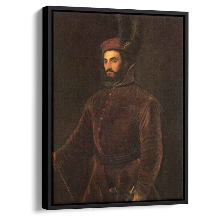 Portrait of Ippolito de Medici in a Hungarian Costume (1533) by Titian