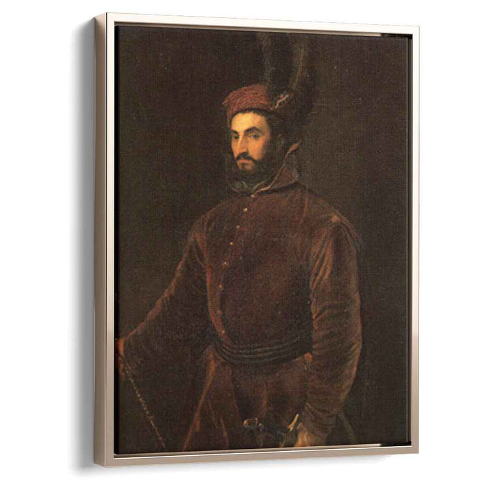 Portrait of Ippolito de Medici in a Hungarian Costume (1533) by Titian