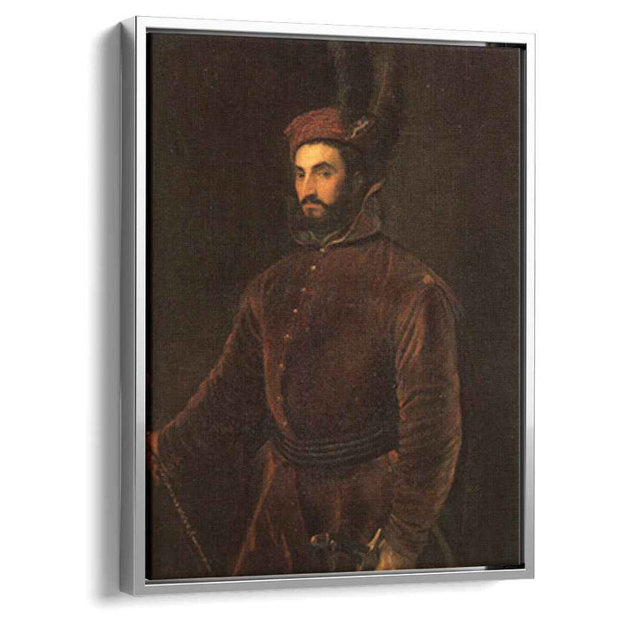 Portrait of Ippolito de Medici in a Hungarian Costume (1533) by Titian