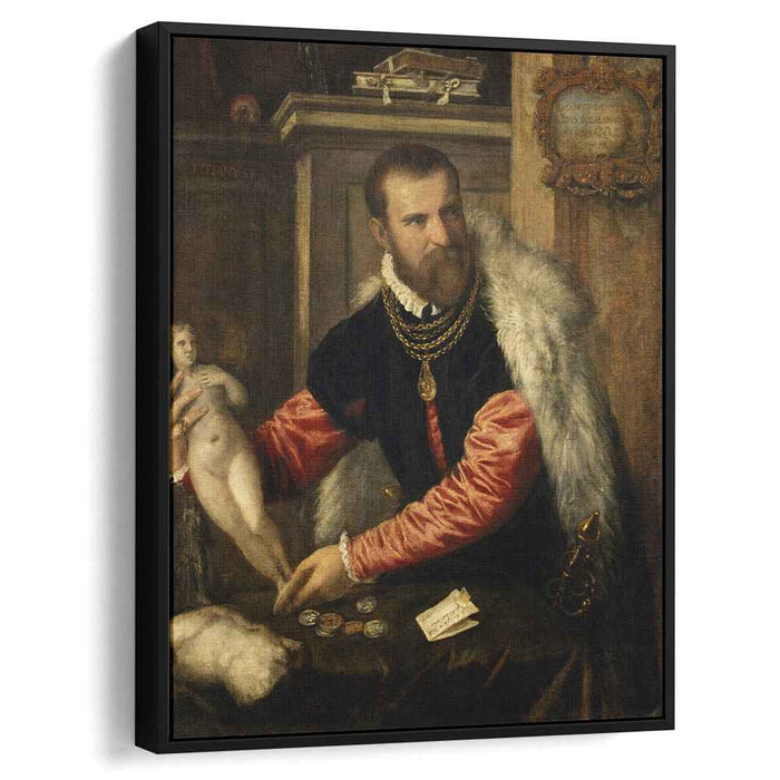 Portrait of Jacopo Strada (1568) by Titian