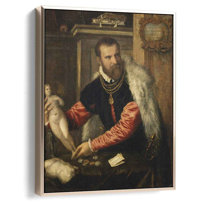 Portrait of Jacopo Strada (1568) by Titian