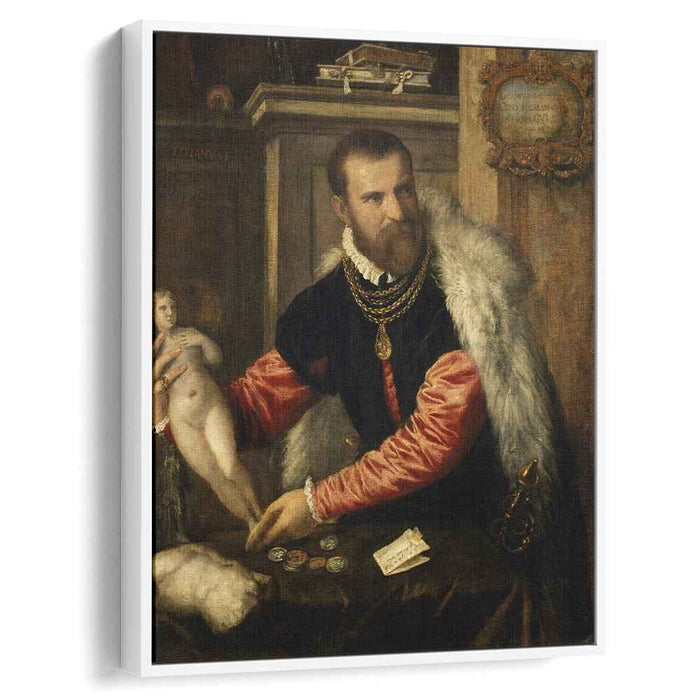 Portrait of Jacopo Strada (1568) by Titian
