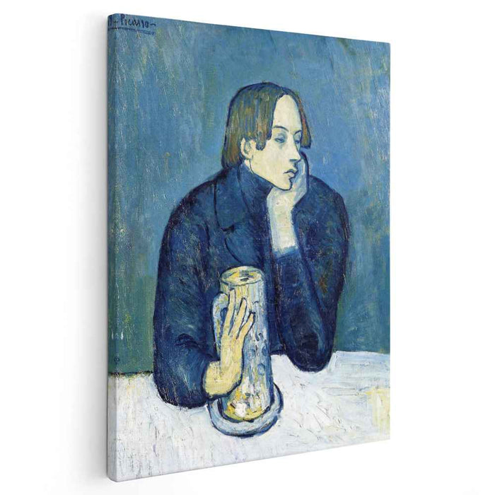 Portrait of Jaime Sabartes (The bock) (1901) by Pablo Picasso