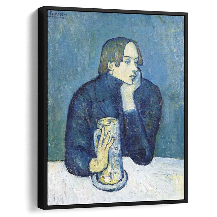 Portrait of Jaime Sabartes (The bock) (1901) by Pablo Picasso