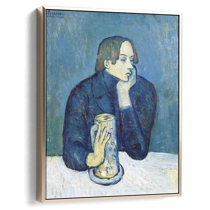 Portrait of Jaime Sabartes (The bock) (1901) by Pablo Picasso