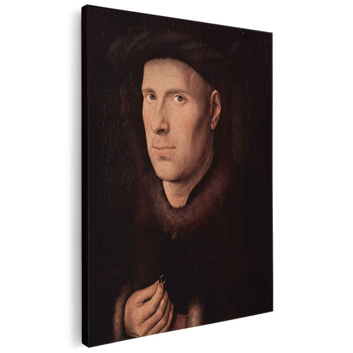 Portrait of Jan de Leeuw (1436) by Jan van Eyck