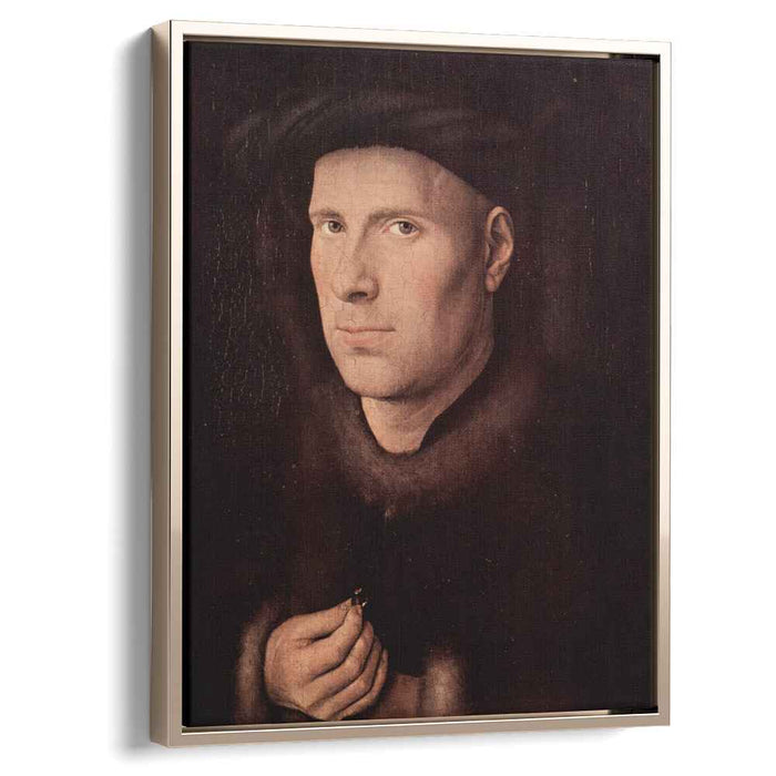 Portrait of Jan de Leeuw (1436) by Jan van Eyck