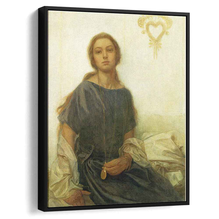 Portrait of Jaroslava (1930) by Alphonse Mucha