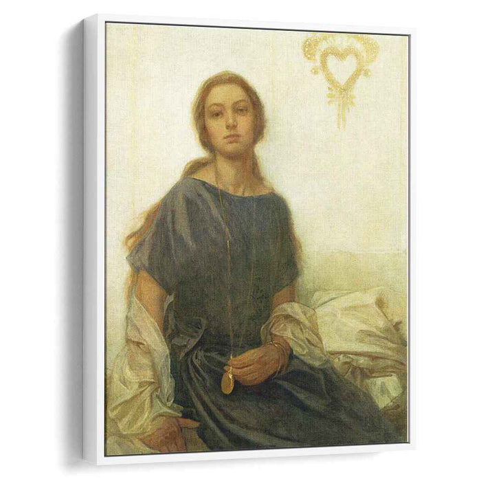 Portrait of Jaroslava (1930) by Alphonse Mucha