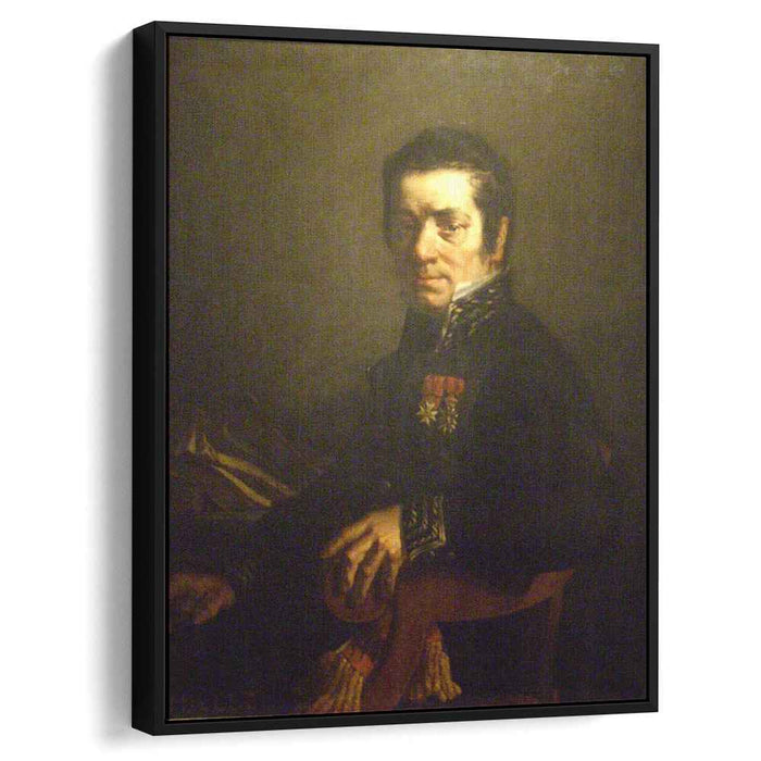 Portrait of Javain (Mayor of Cherbourg) (1841) by Jean-Francois Millet