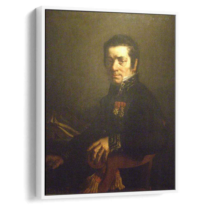 Portrait of Javain (Mayor of Cherbourg) (1841) by Jean-Francois Millet