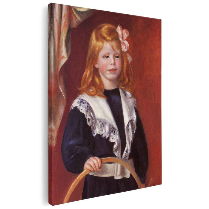 Portrait of Jean Renoir (Child with a Hoop) (1898) by Pierre-Auguste Renoir