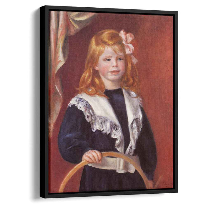 Portrait of Jean Renoir (Child with a Hoop) (1898) by Pierre-Auguste Renoir