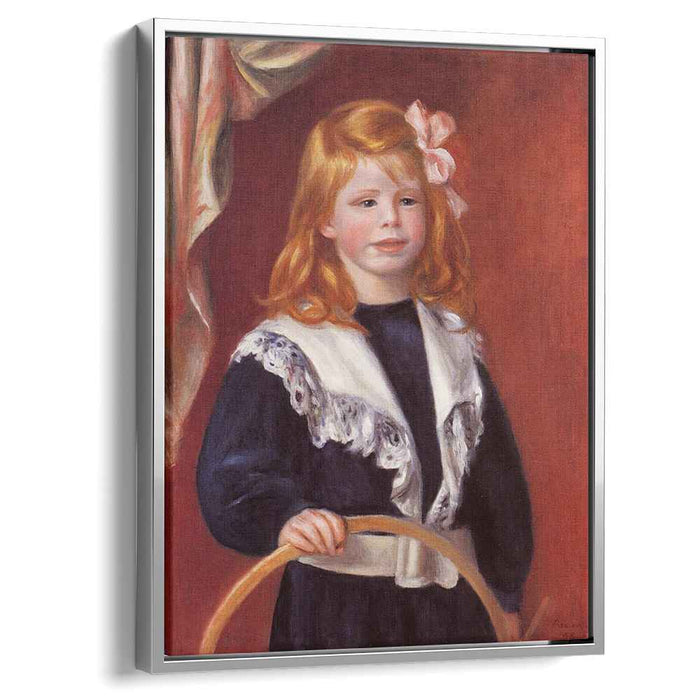 Portrait of Jean Renoir (Child with a Hoop) (1898) by Pierre-Auguste Renoir