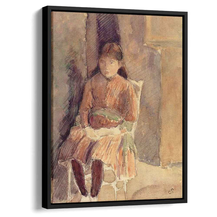 Portrait of Jeanne, the Artist's Daughter by Camille Pissarro